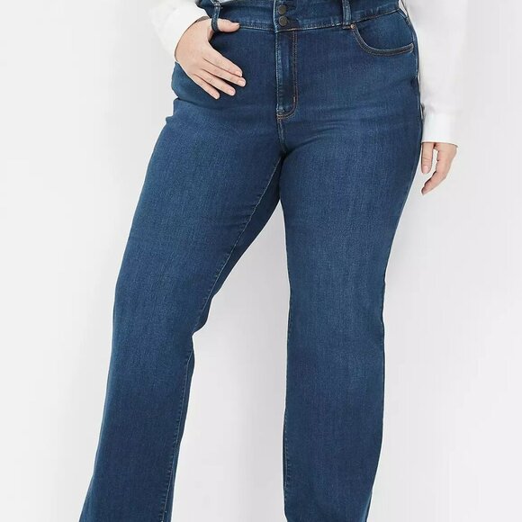 Lane Bryant Tighter Tummy Fit High-Rise Boot Jean - Picture 1 of 10